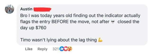 Student comment