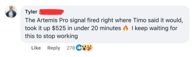 Student comment